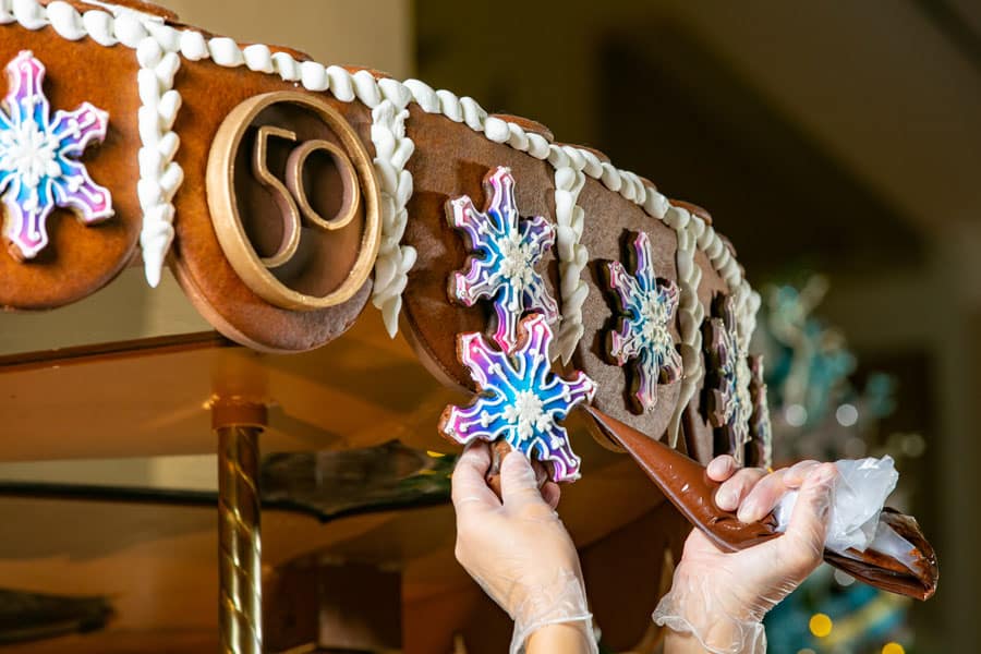 Disney’s Beach Club Resort gingerbread carousel