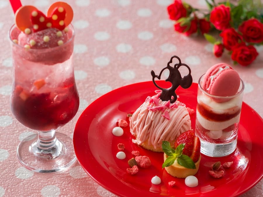 Strawberry Mont Blanc cake from Center Street Coffeehouse