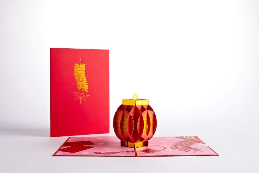 Pop-up greeting card design from Lovepop
