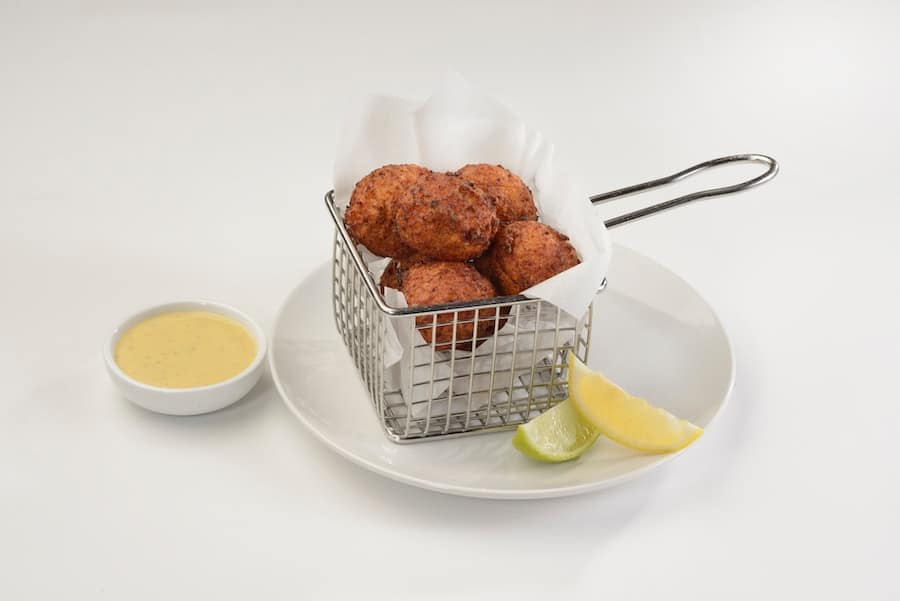 New change to Shrimp Fritters at Disneys Old Key West Resort