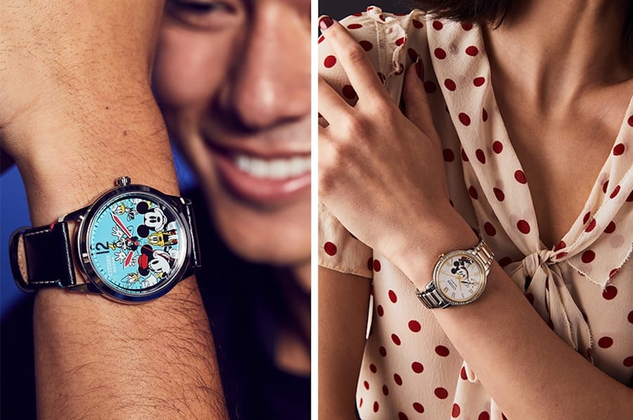 Citizens Disney Sensational Six watch and Mickey Crystal ladies watch from Citizen Watches
