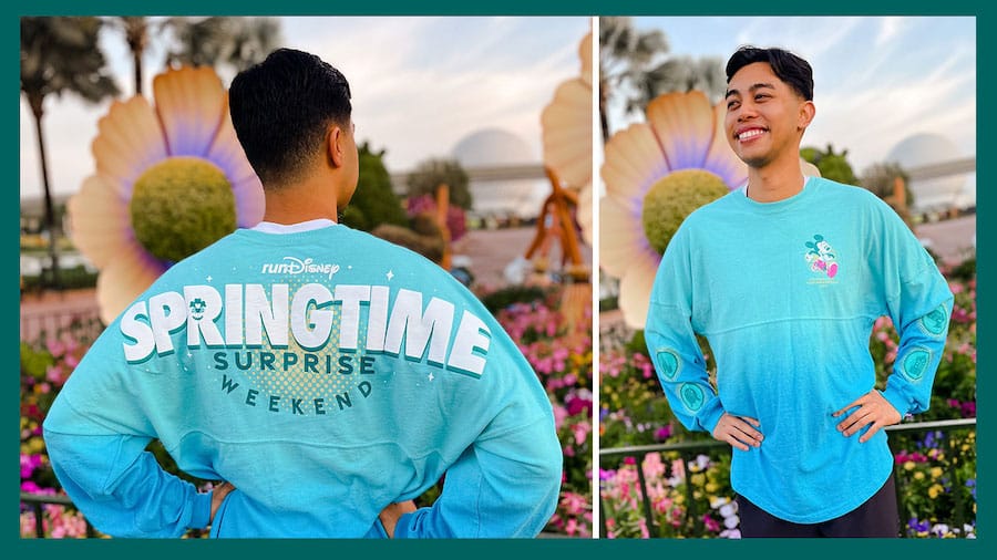 Spirit Jersey for 2022 runDisney Springtime Surprise Weekend Merchandise