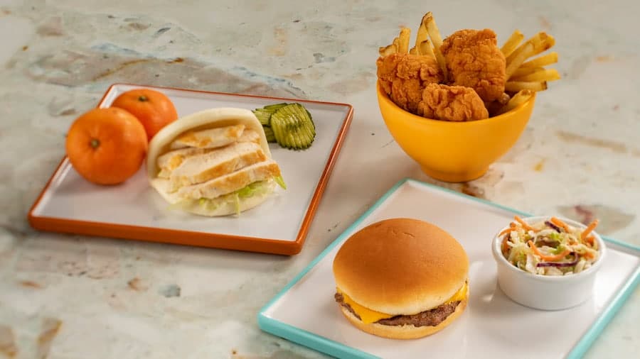 Kids dining options from Connections Café and Eatery