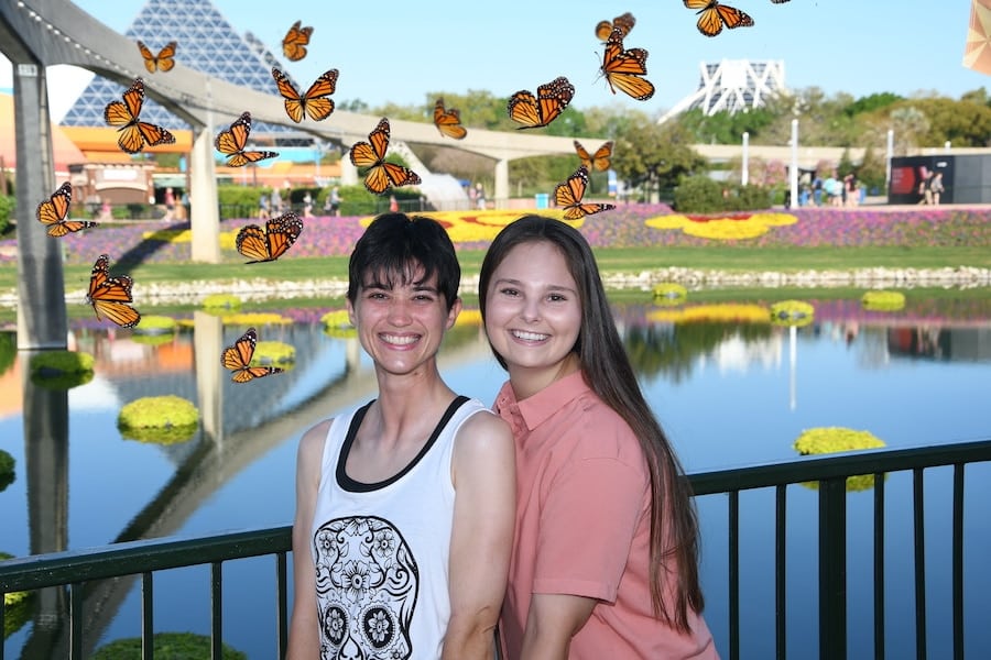 EPCOT International Flower & Garden Festival Butterfly Magic Shot