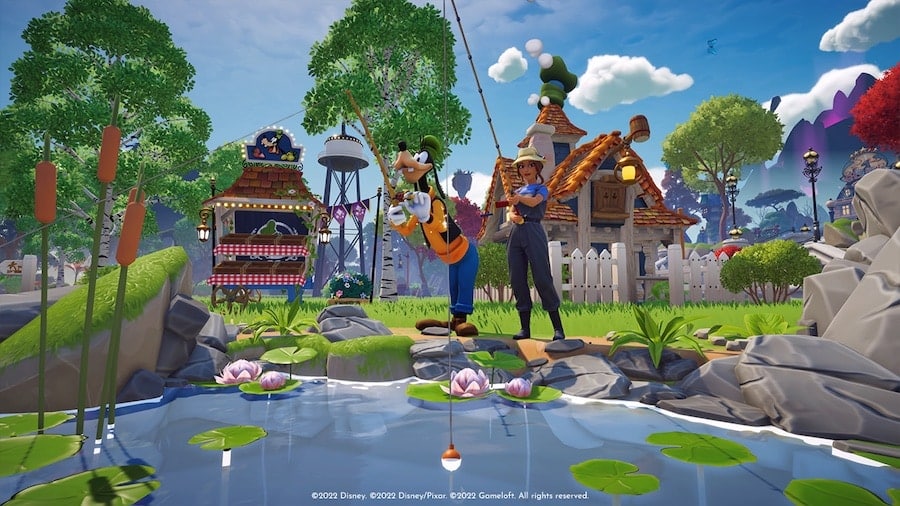 Scene from Disney Dreamlight Valley