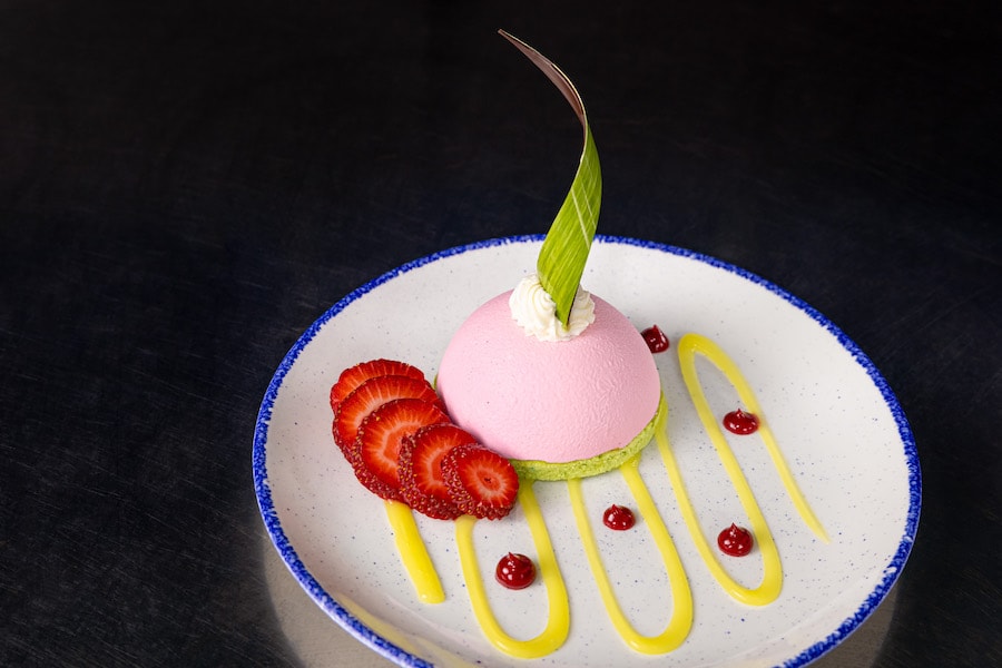 Mother's Day dessert from Coral Reef Restaurant
