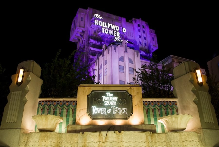 The Twilight Zone Tower of Terror at Walt Disney Studios Park