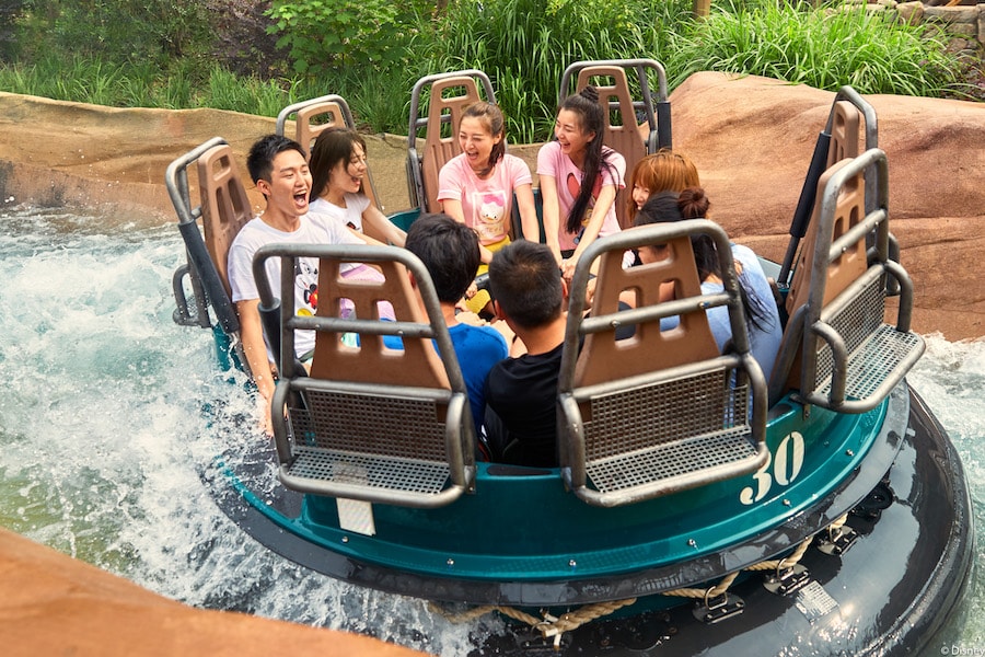 Roaring Rapids at Shanghai Disney Resort