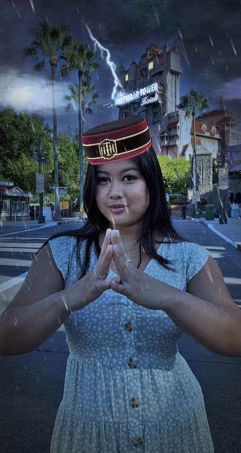 Tower of Terror Disney PhotoPass Lens