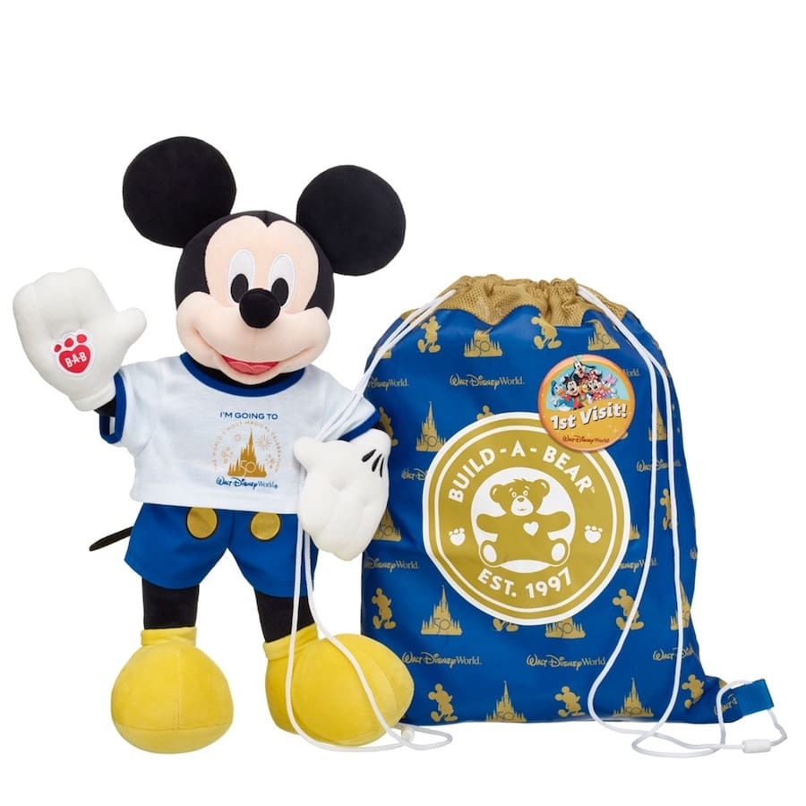 New Build-A-Bear Walt Disney World 50th Anniversary Celebration Gift Bundle