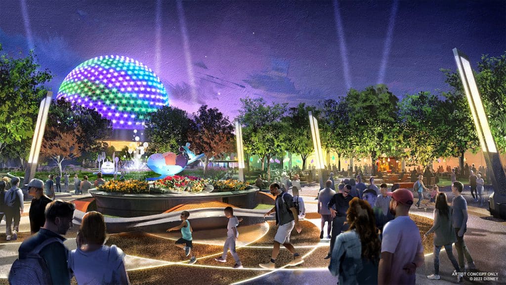 | The Main Street Mouse Artist Rendering of the Continued Transformation of Epcot