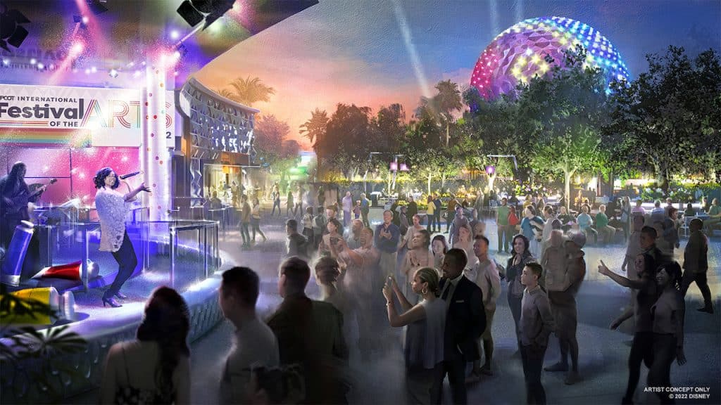 | The Main Street Mouse Artist Rendering of the Continued Transformation of Epcot