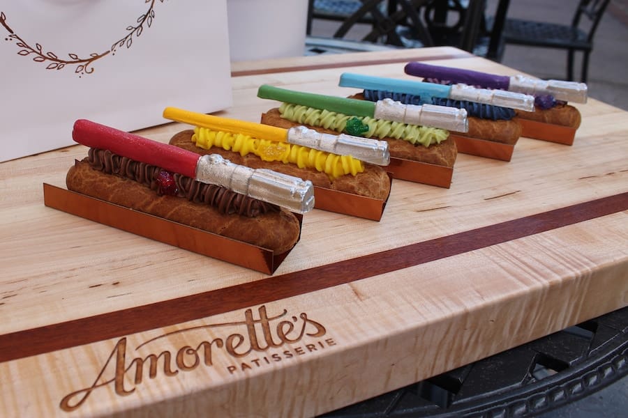 Lightsaber Eclairs from Amorettes Patisserie