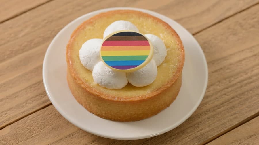| The Main Street Mouse Pride Key Lime Tart