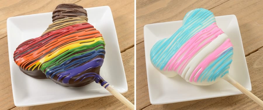 | The Main Street Mouse Mickey Pride Cake Pops