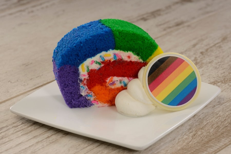 | The Main Street Mouse Rainbow of Pride Cake
