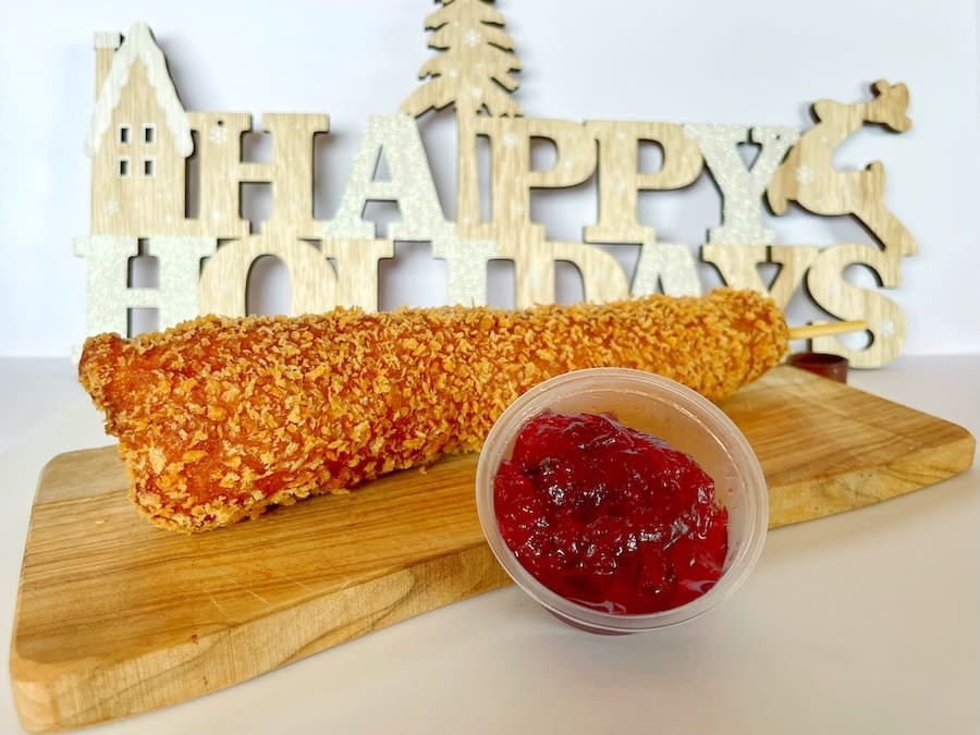 Christmas Dinner Corn Dog from Blue Ribbon Corn Dogs