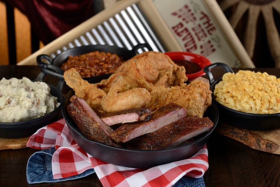 Food options from Hoop-Dee-Doo