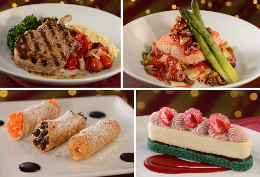 Mama Melroses Ristorante Italiano collage of new menu items