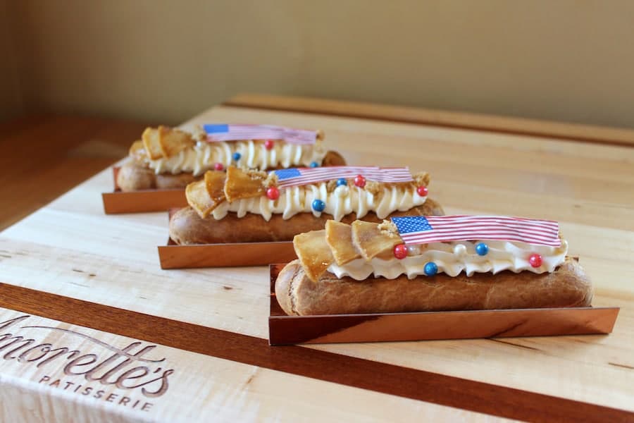 | The Main Street Mouse Apple Pie Éclair from Amorettes Patisserie