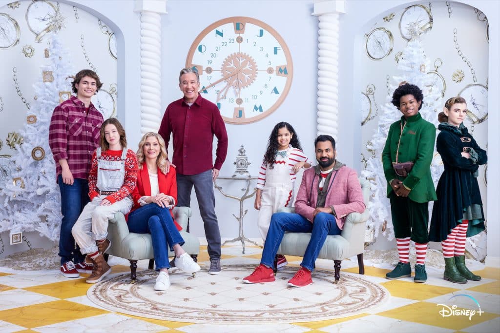 The cast of the Disney+ Original Series The Santa Clauses