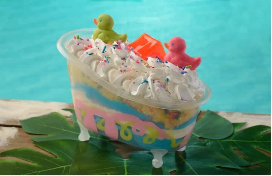 Food Offering from Disney's H2O Glow After Hours