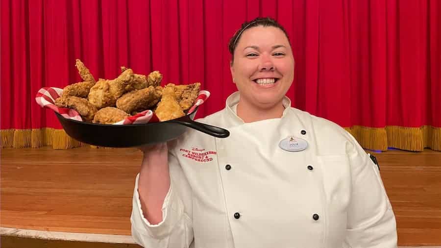 Julie Hrywnak, chef at Disney’s Fort Wilderness Resort and Campground