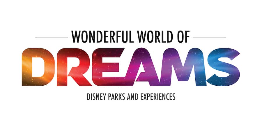 Disney Parks Wonderful World of Dreams logo