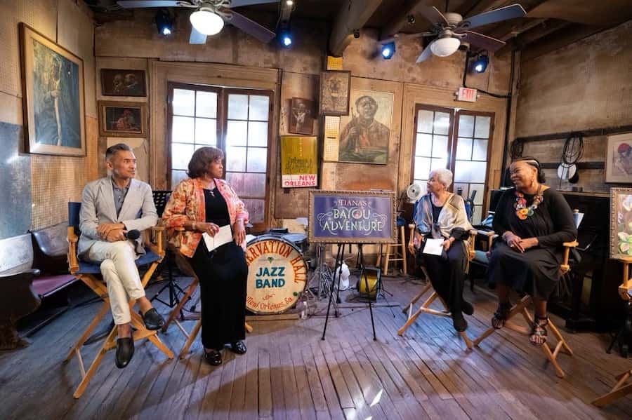 Panel at Tianas Bayou Adventure
