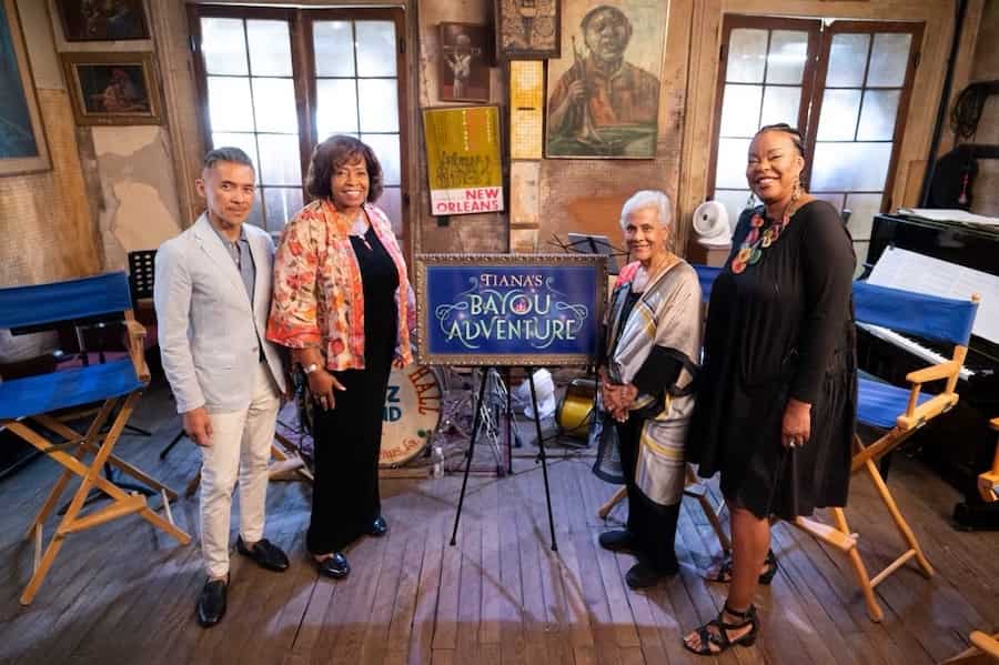 Panel at Tianas Bayou Adventure