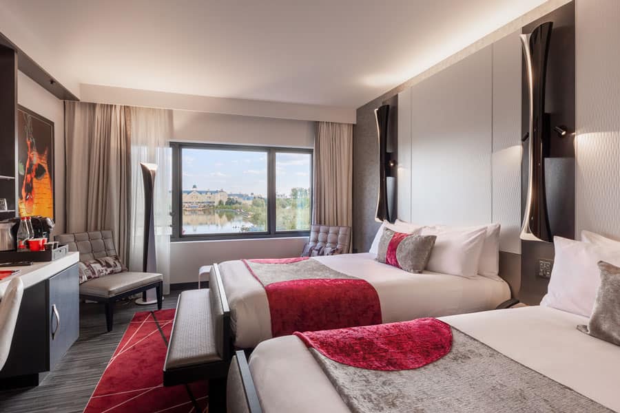 Room inside Disney Hotel New York The Art of Marvel