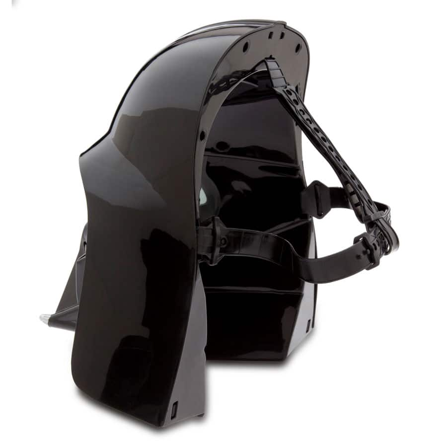 Voice-changing Darth Vader-inspired mask.