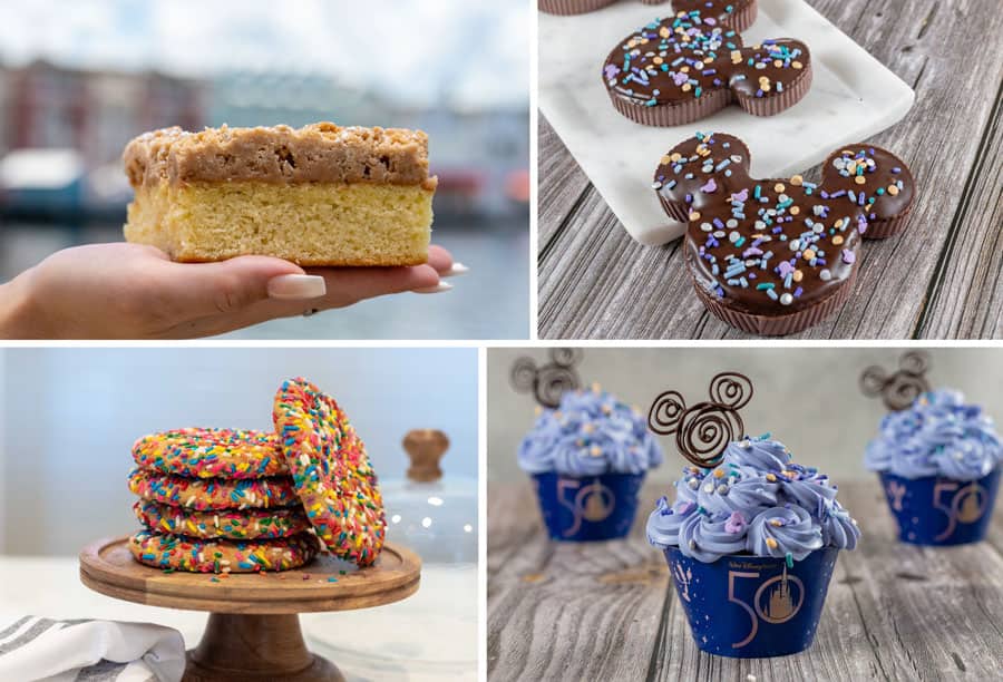 Pictures of Northeastern classics like the New Jersey Crumbcake an imposing moist cake with a thick cinnamon crumb topping and the iconic New York style Half moon Cookie topped with rich chocolate ganache and buttercream