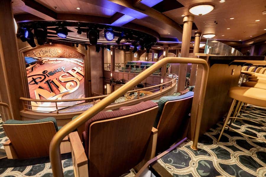 Luna interior on the Disney Wish