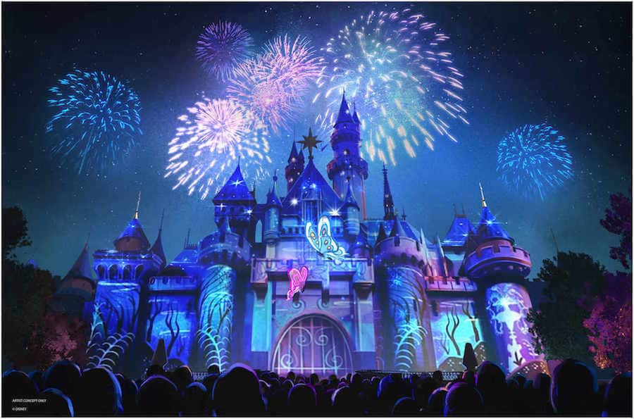 Artist Concept for Wondrous Journeys a new nighttime spectacular