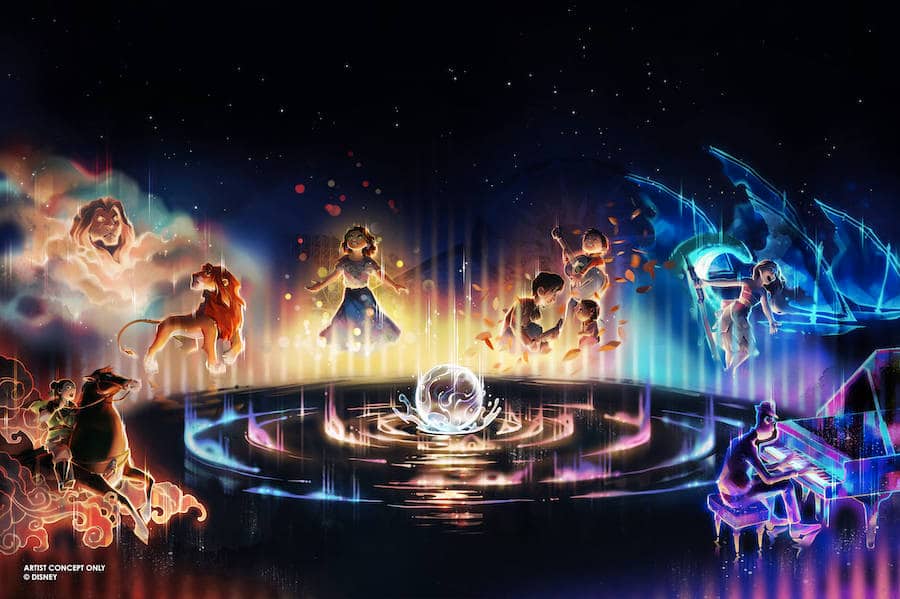 Artist Concept for World of Color One