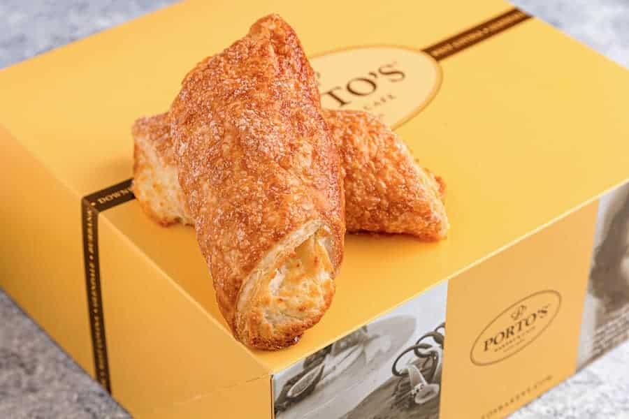 Pastry from Portos Bakery and Café