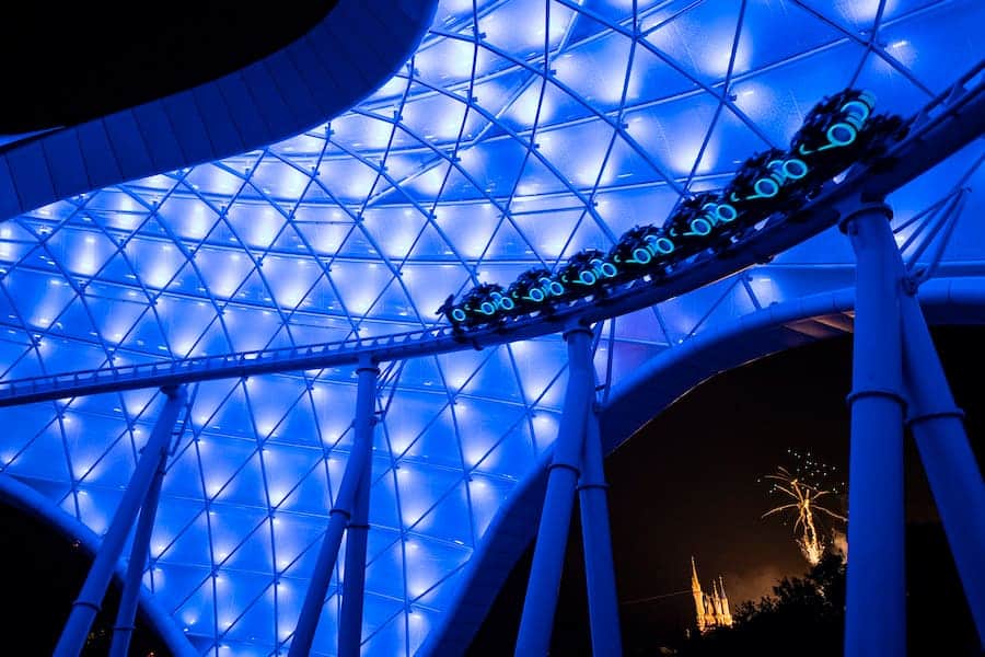 TRON Lightcycle Run at Magic Kingdom Park