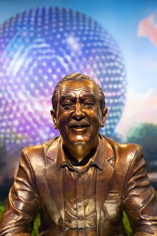 Walt the Dreamer Statue