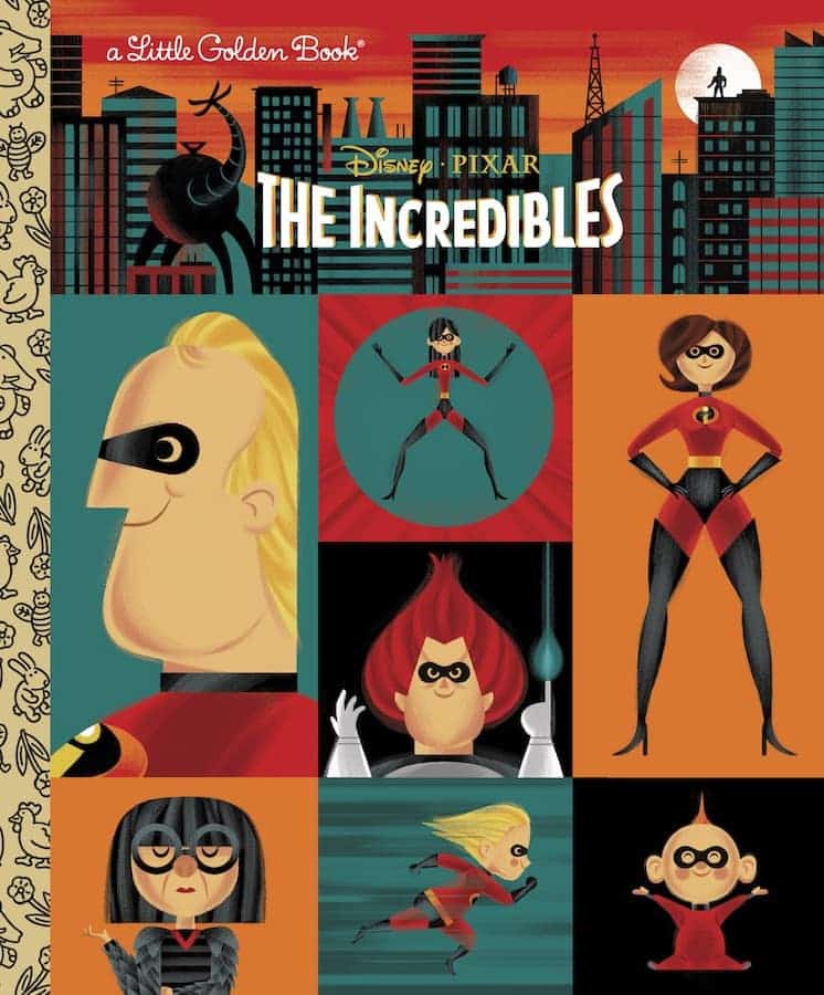 "The Incredibles" Little Golden Book