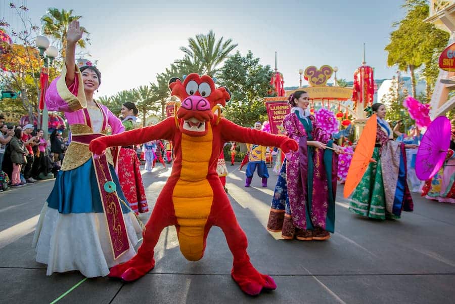 mulans Lunar New Year Procession