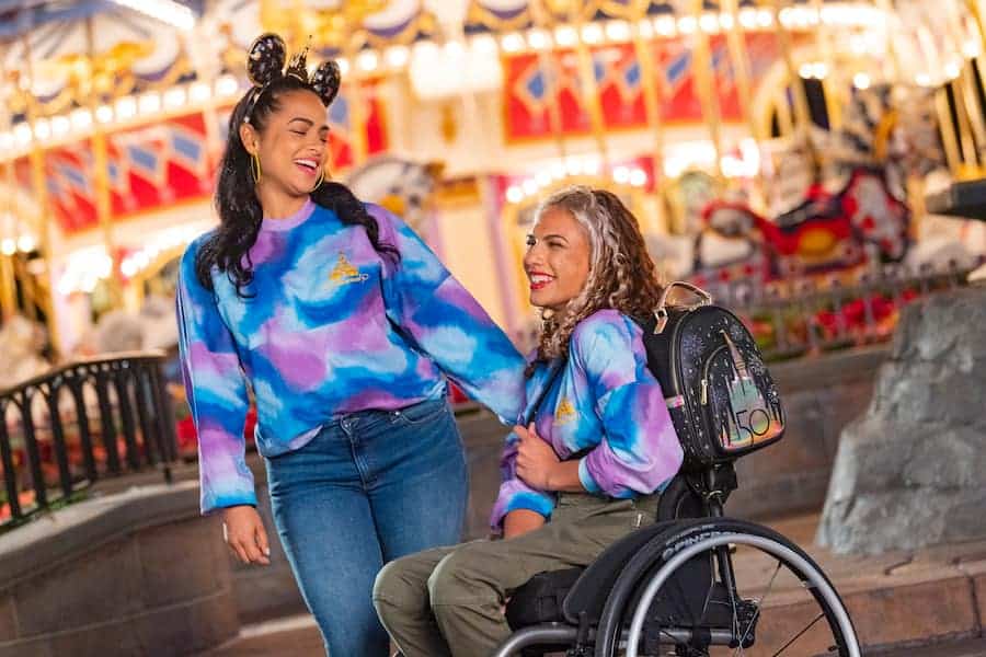 Items from the Walt Disney World Resort 50th Anniversary Grand Finale Merchandise Collection