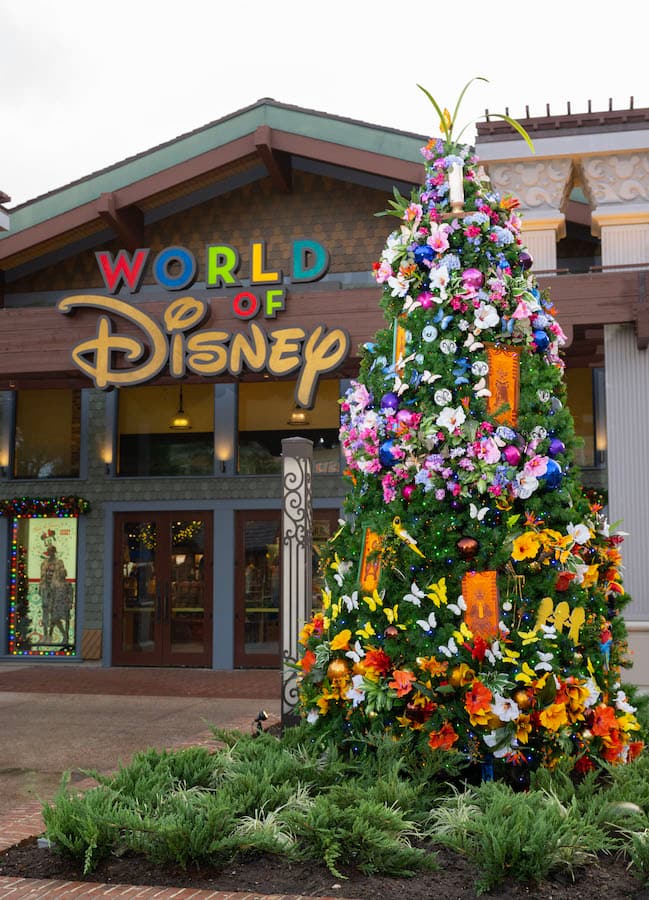 | The Main Street Mouse a Christmas Tree at Disney Springs