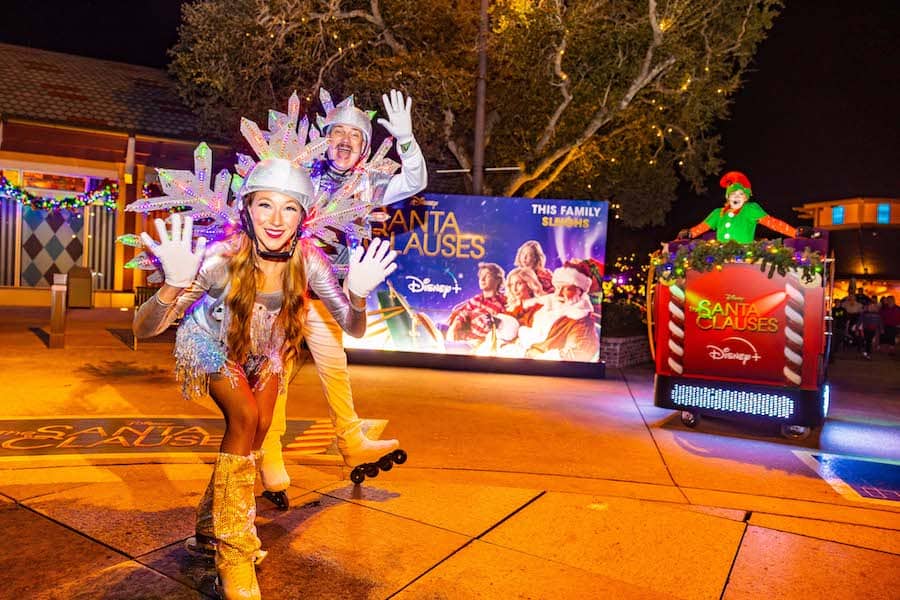 Holiday entertainment at Disney Springs