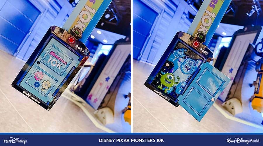 Disney Pixar Monsters 10K﻿ medal