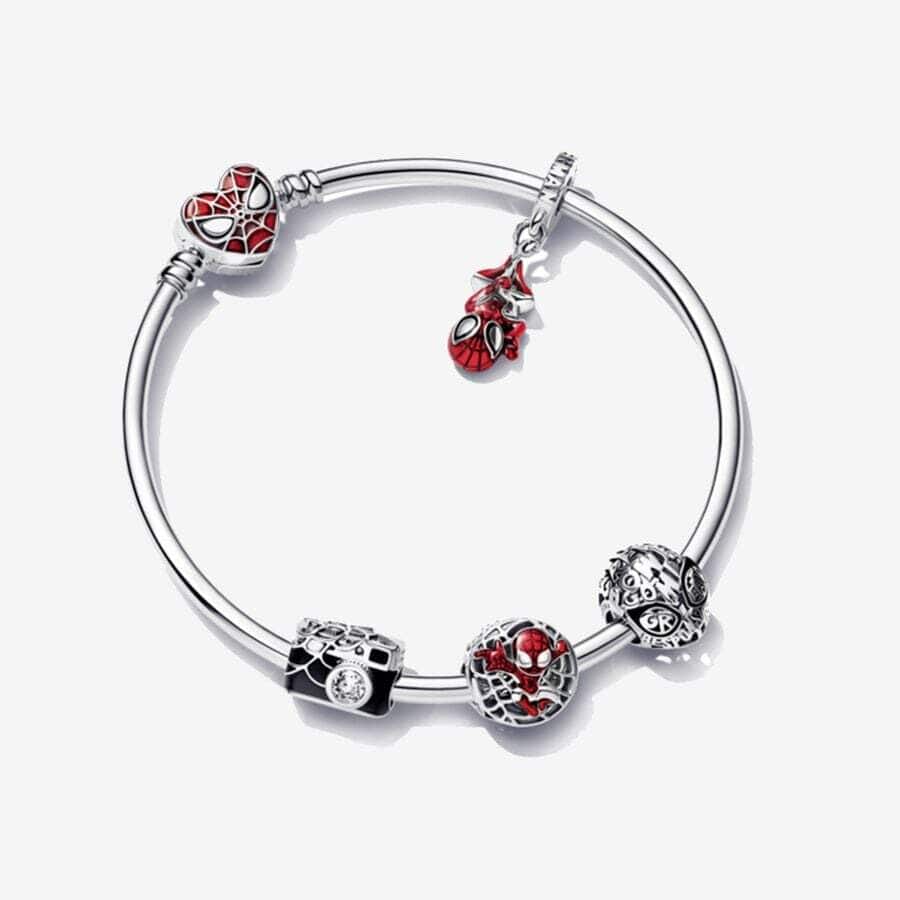 | The Main Street Mouse Pandora Marvel Spider man Collection
