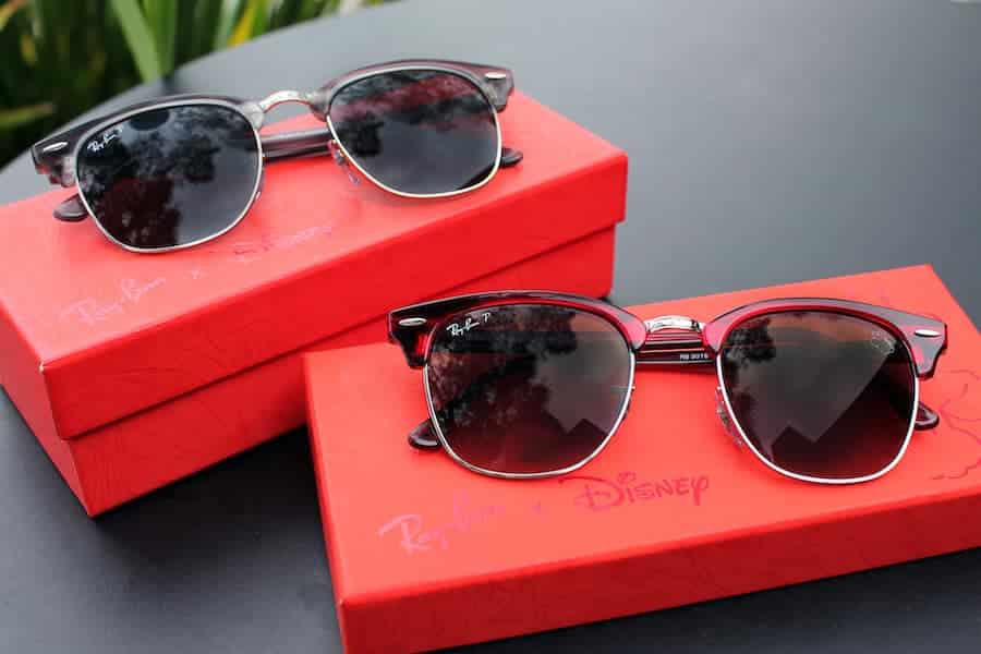 | The Main Street Mouse Ray ban X Disney Clubmasters Inspired by Mickey Mouse
