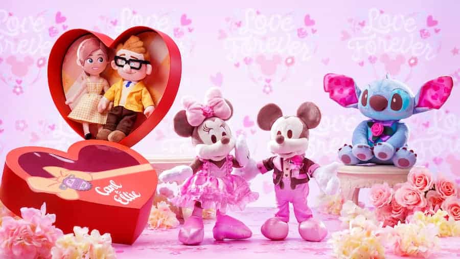 | The Main Street Mouse Assortment of Disney Valentine's Day plush