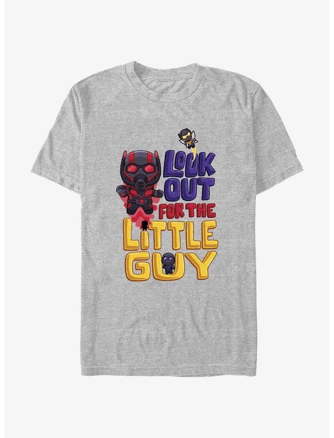 Ant Man and The Wasp Quantumania Chibi Look Out For The Little Guy T Shirt from Hot Topic