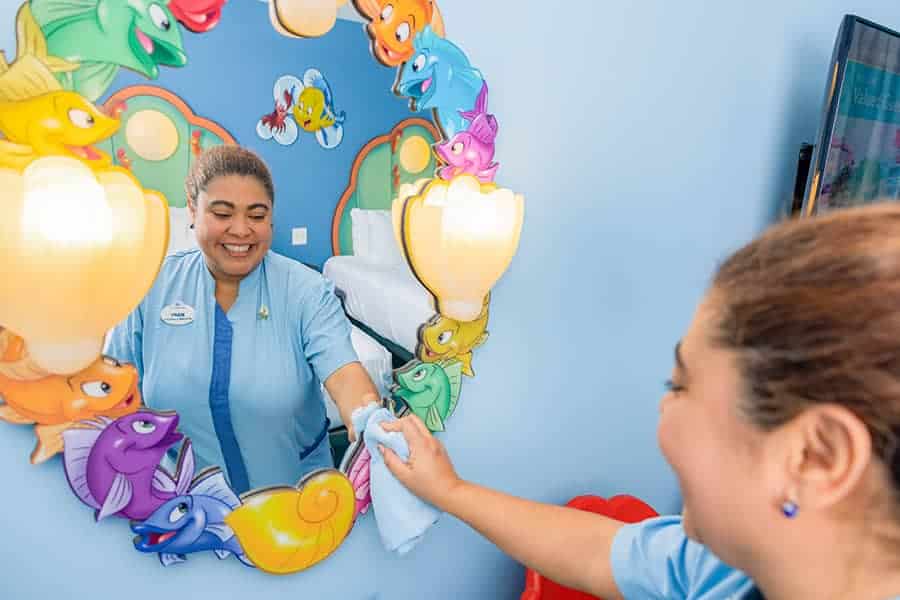 Walt Disney World Housekeeping Cast Member